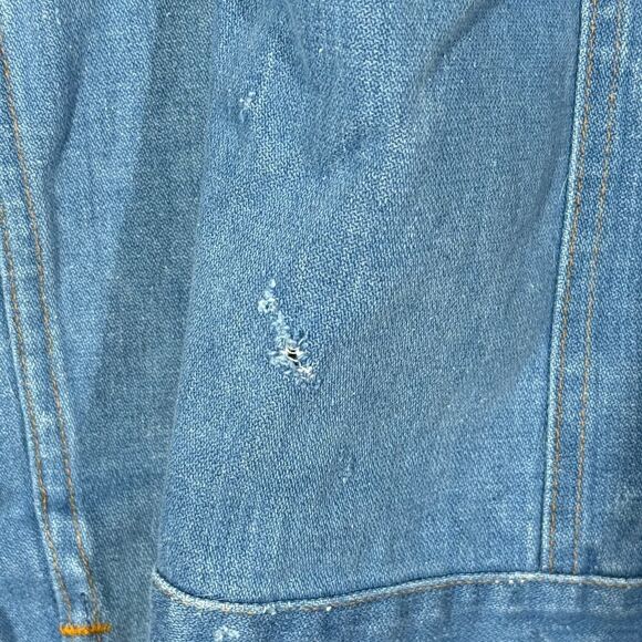 Vintage VTG 70s USA DO-NOTHING Sedgefield Jean‎ Jacket Grease Movie - Picture 8 of 12